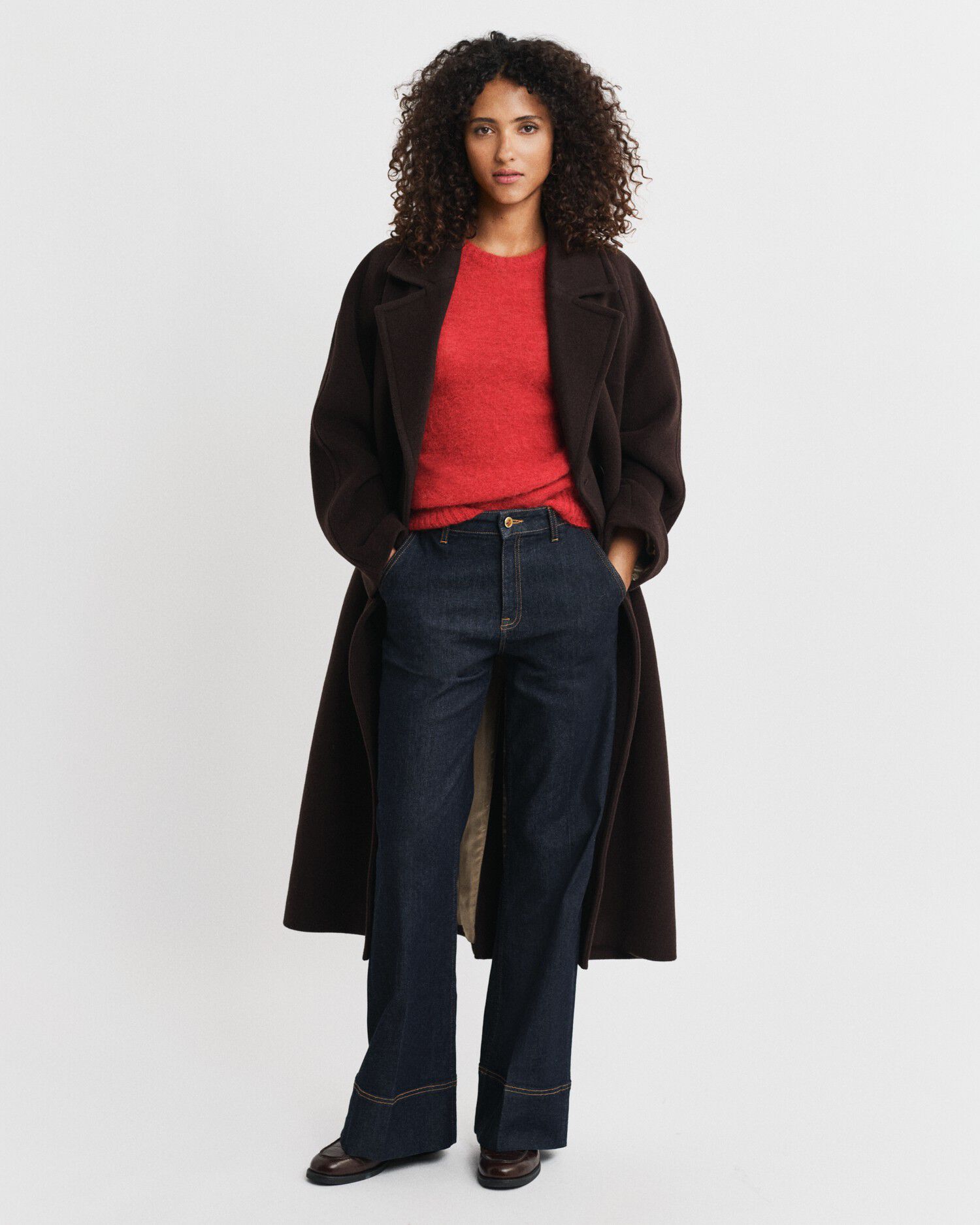 MOHAIR BLEND SS C-NECK