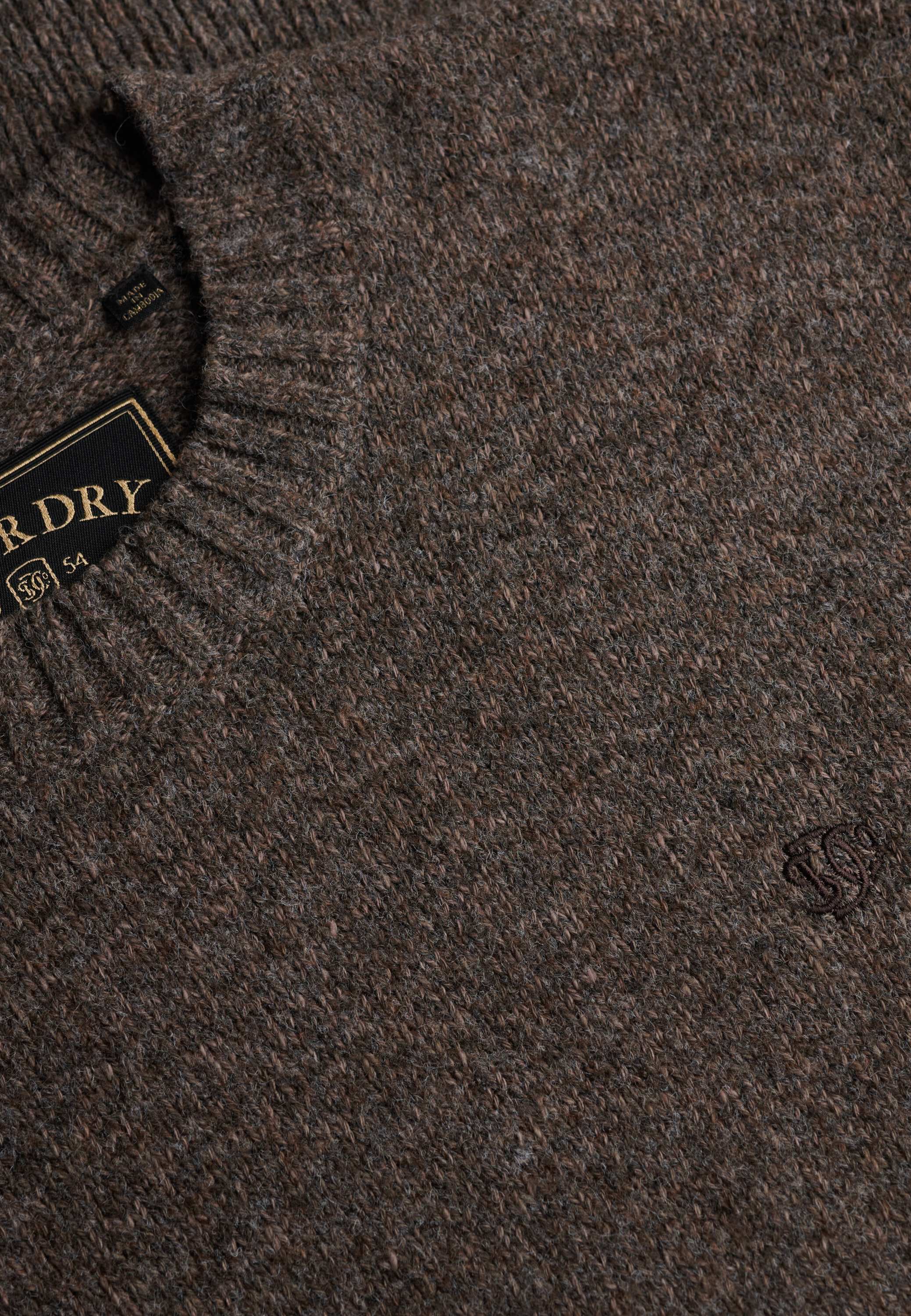 BRUSHED KNITTED JUMPER