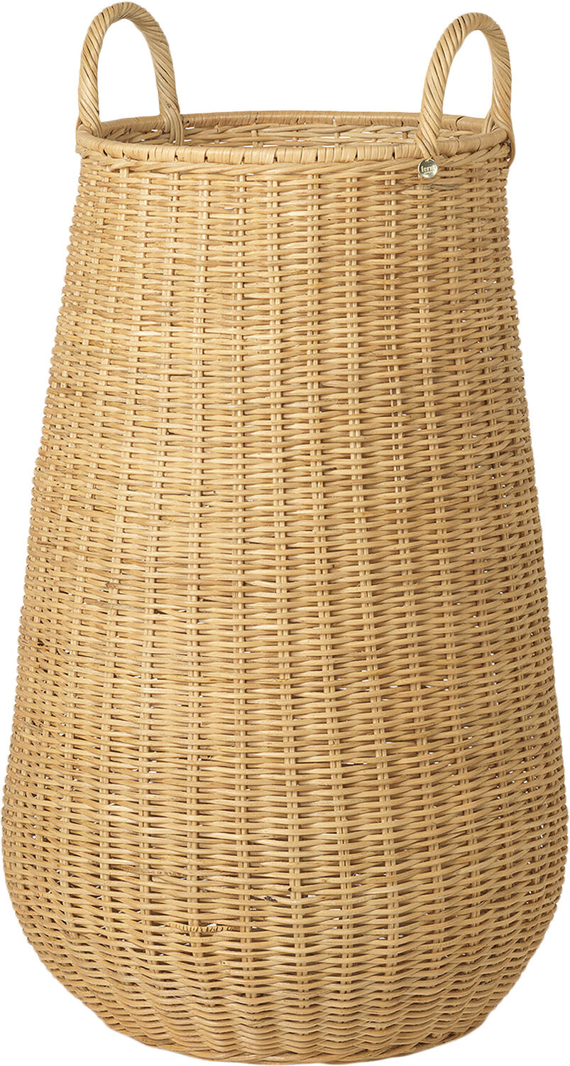 Braided Laundry Basket - Natural