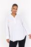 Curvy WA-SAGA 9 Bluse Hvid