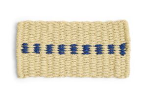 Coco Door Mat-Dot-White and blue