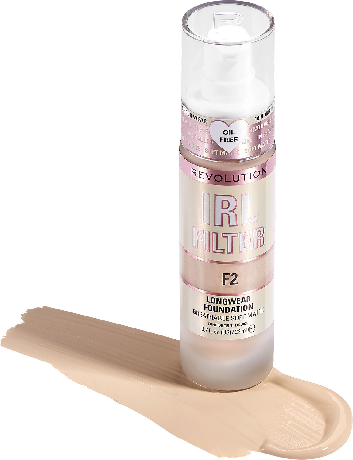 Revolution IRL Filter Longwear Foundation F2