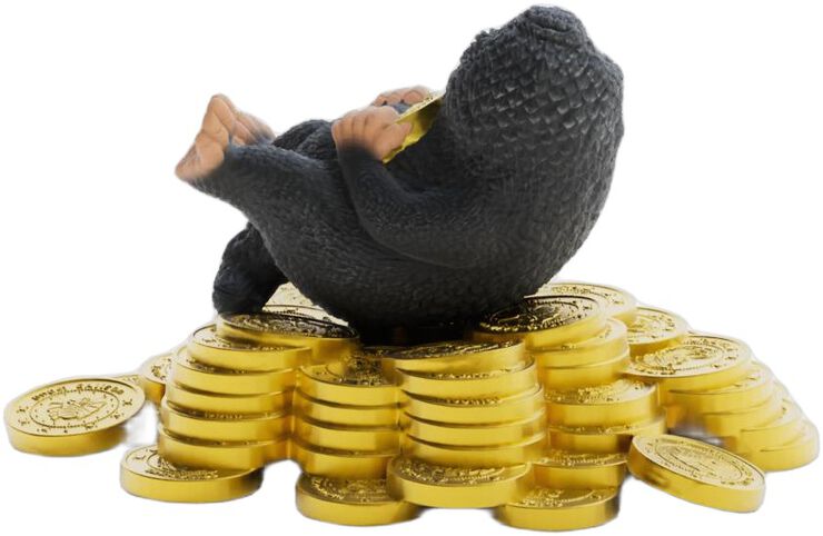 Schleich Niffler with gol