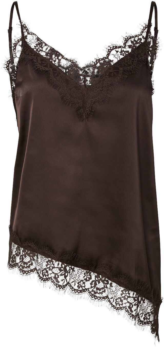 Pcnomi Strap Satin Lace Top Wvn