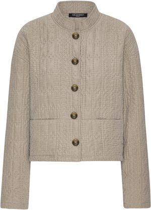 Laser Dotted Quilt Jacket
