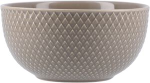 Rhombe Earth Sk&aring;l &Oslash;13 cm clay