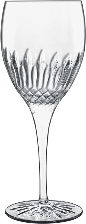 Vitvinsglas Diamante 38 cl 4 st Klar