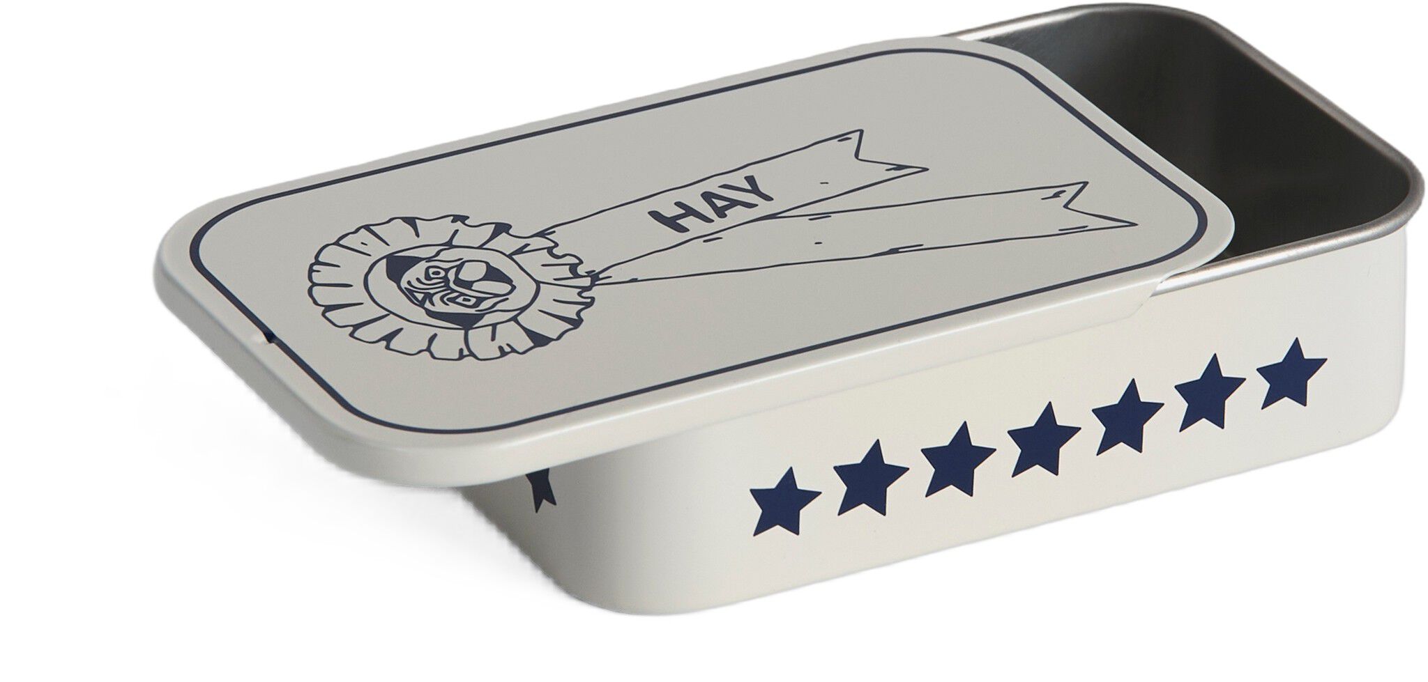 HAY Dogs Treat Tin-Small-Blue and w