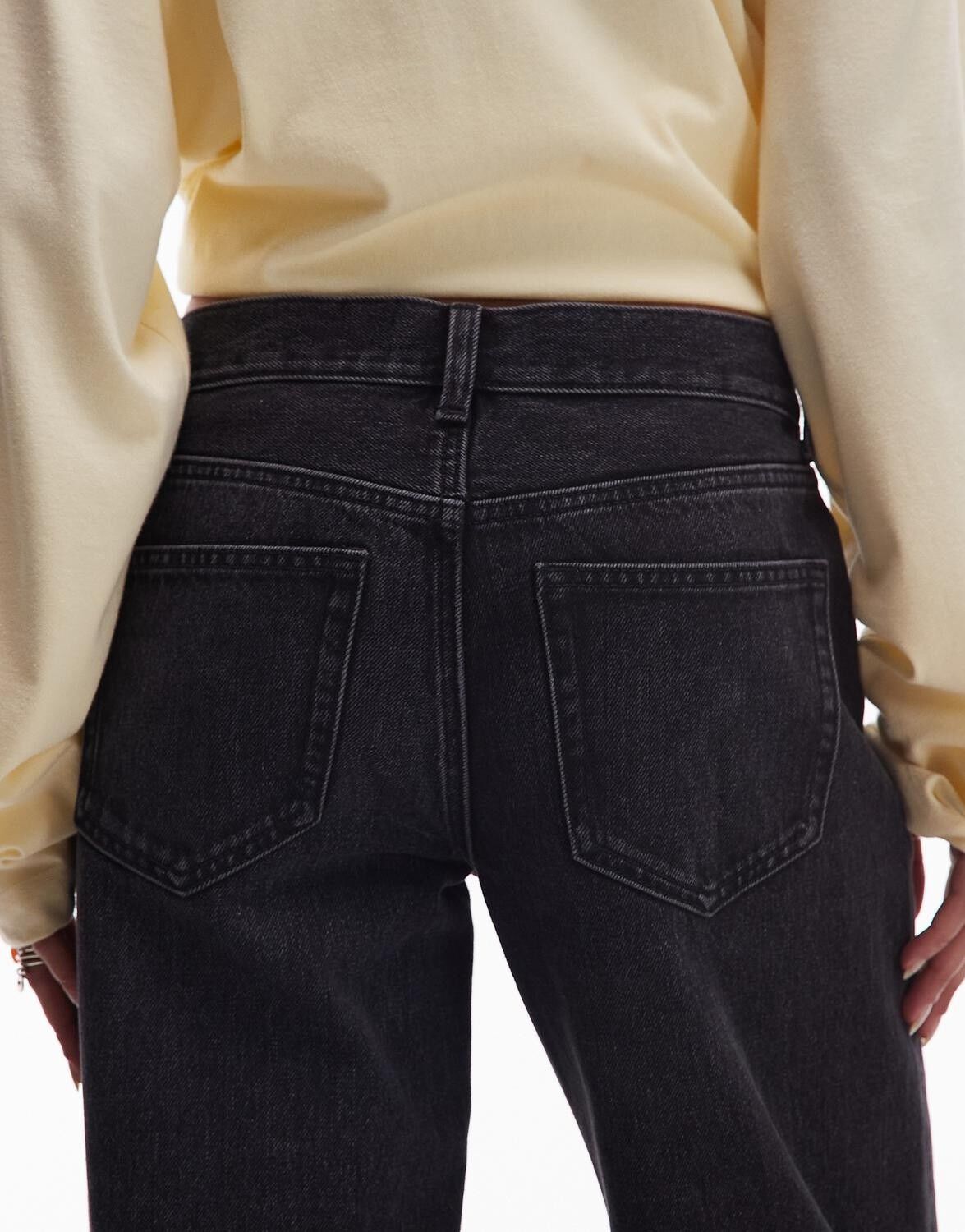 Tsember Lr Wide Dnm Jeans Blw Noos