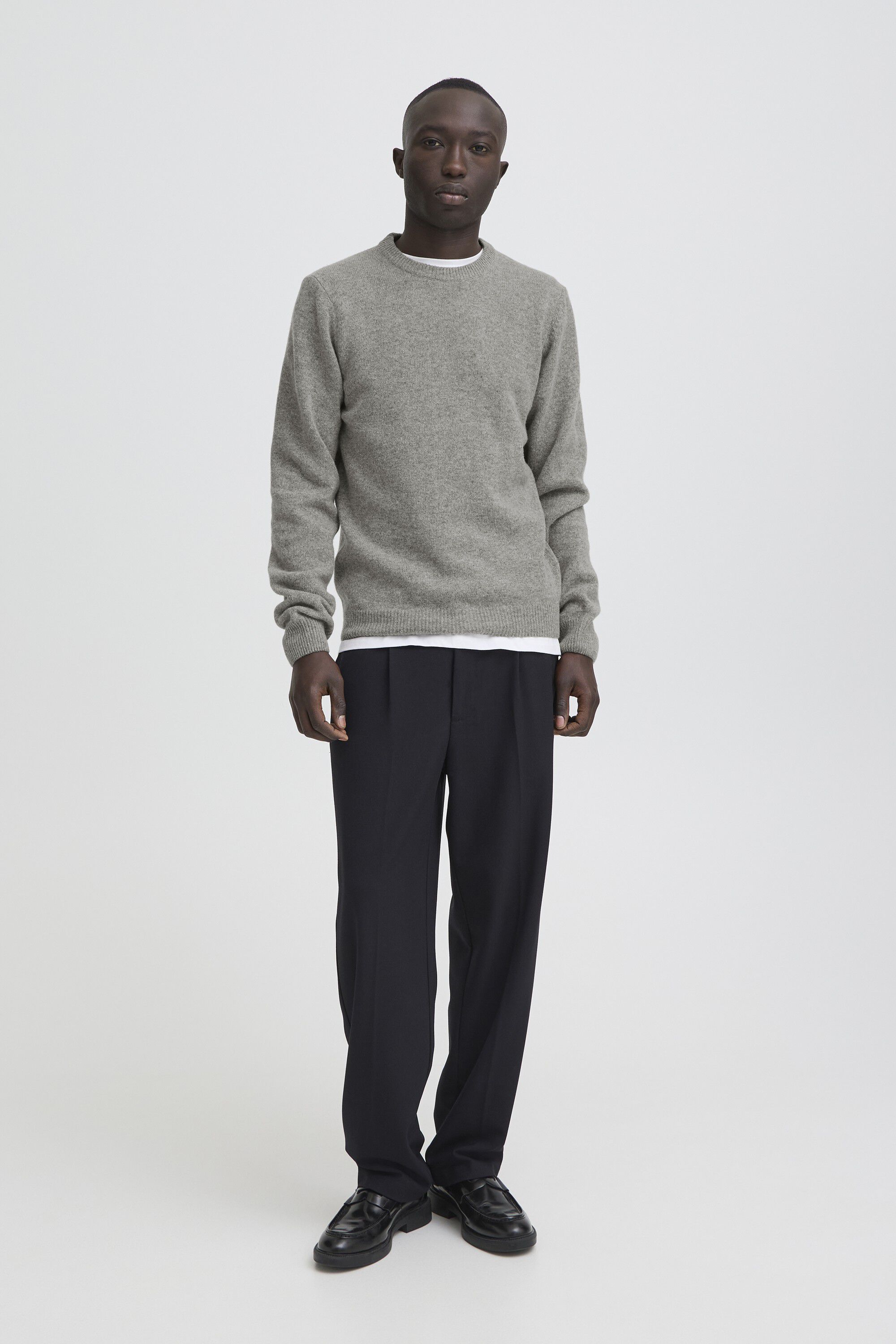 CFKARL LAMBSWOOL CREW NECK KNI
