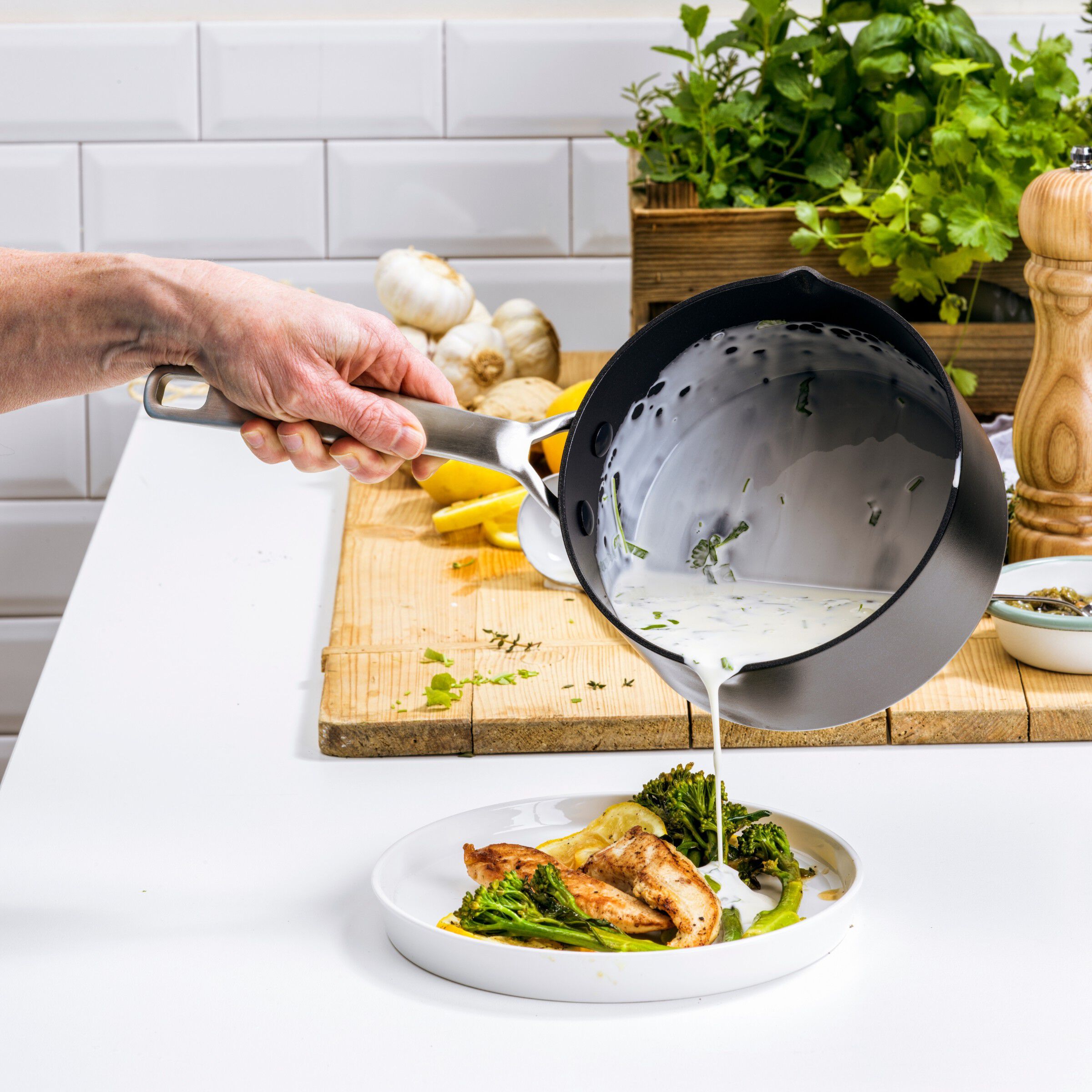 GP-COP FBl Alu Magn Bl 9011+Bl_9GP opnsaucep+2SP 16cm/1. 6L