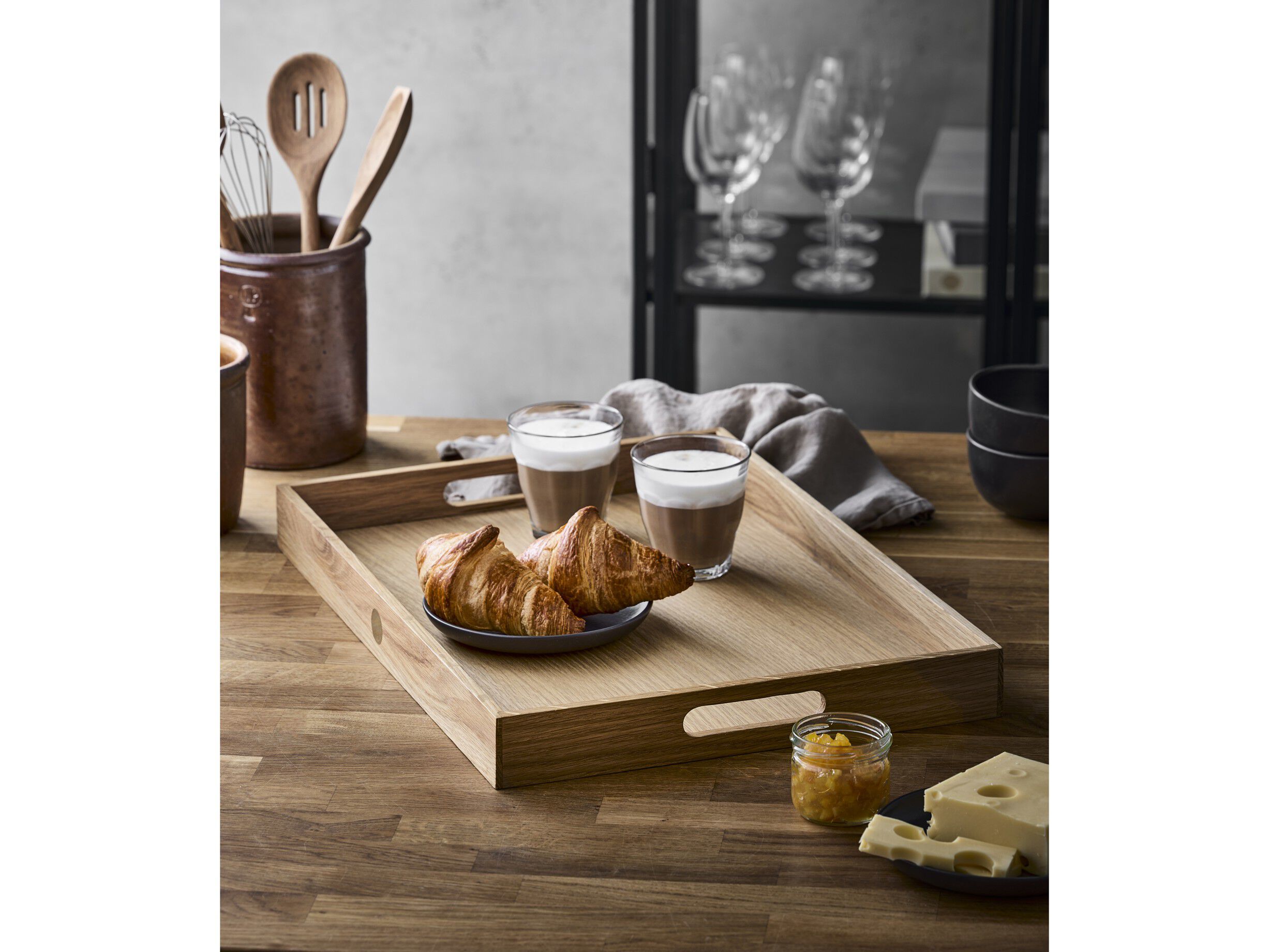 Serveringsbrett Douron 50,8 x 35,6 x 5,1 cm Eik