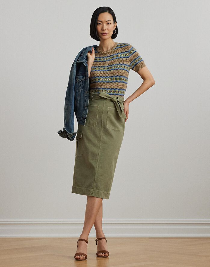 VIN RUSTIC CTN TWIL-SKIRT