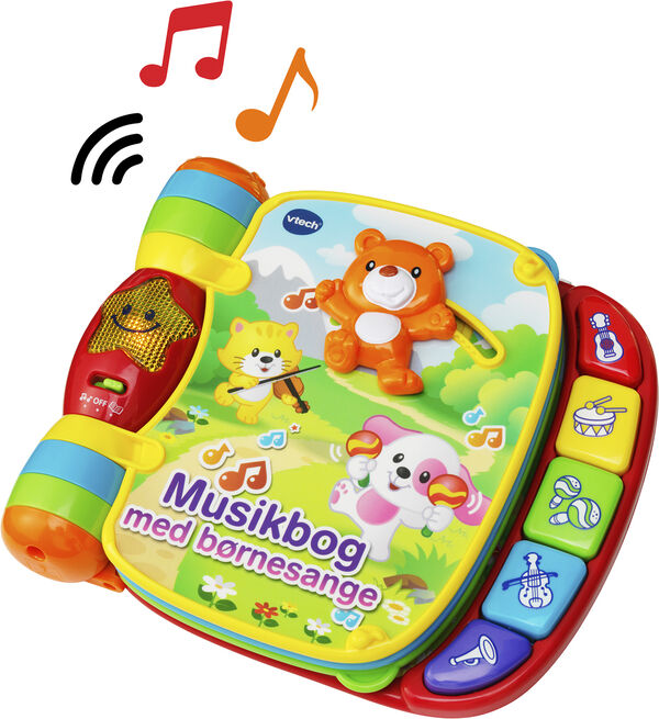 Vtech Musikbog m sange