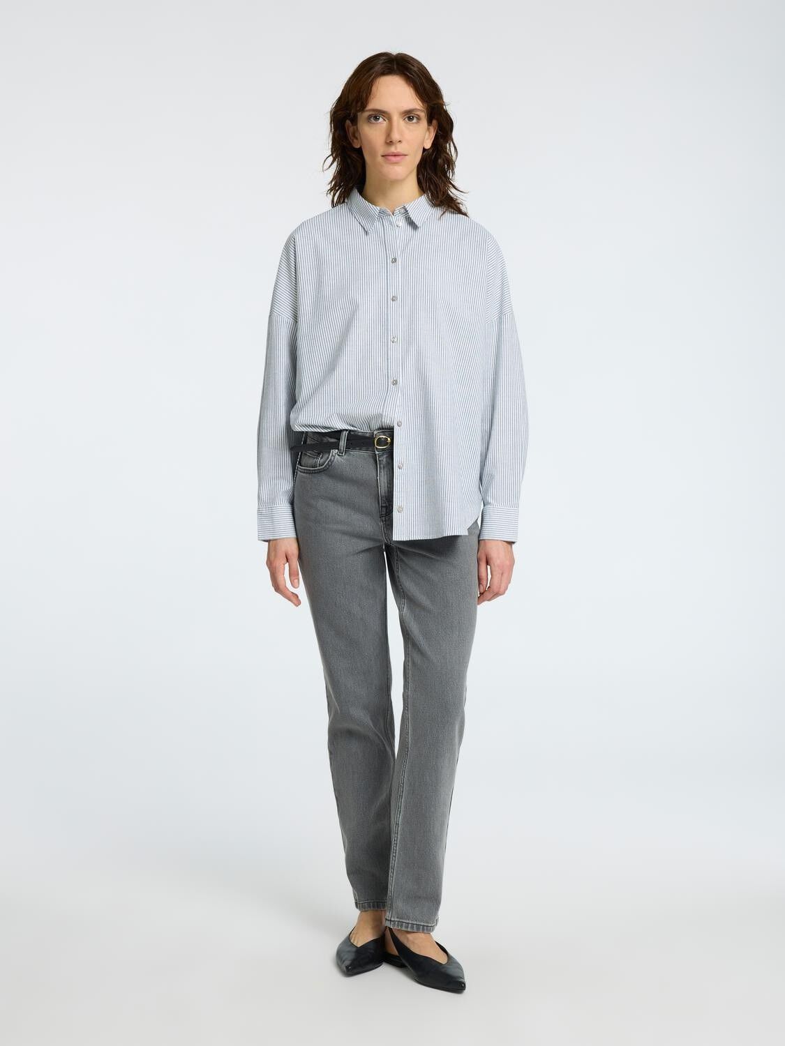 Slwalice Mw Straight Eloise Grey Jeans