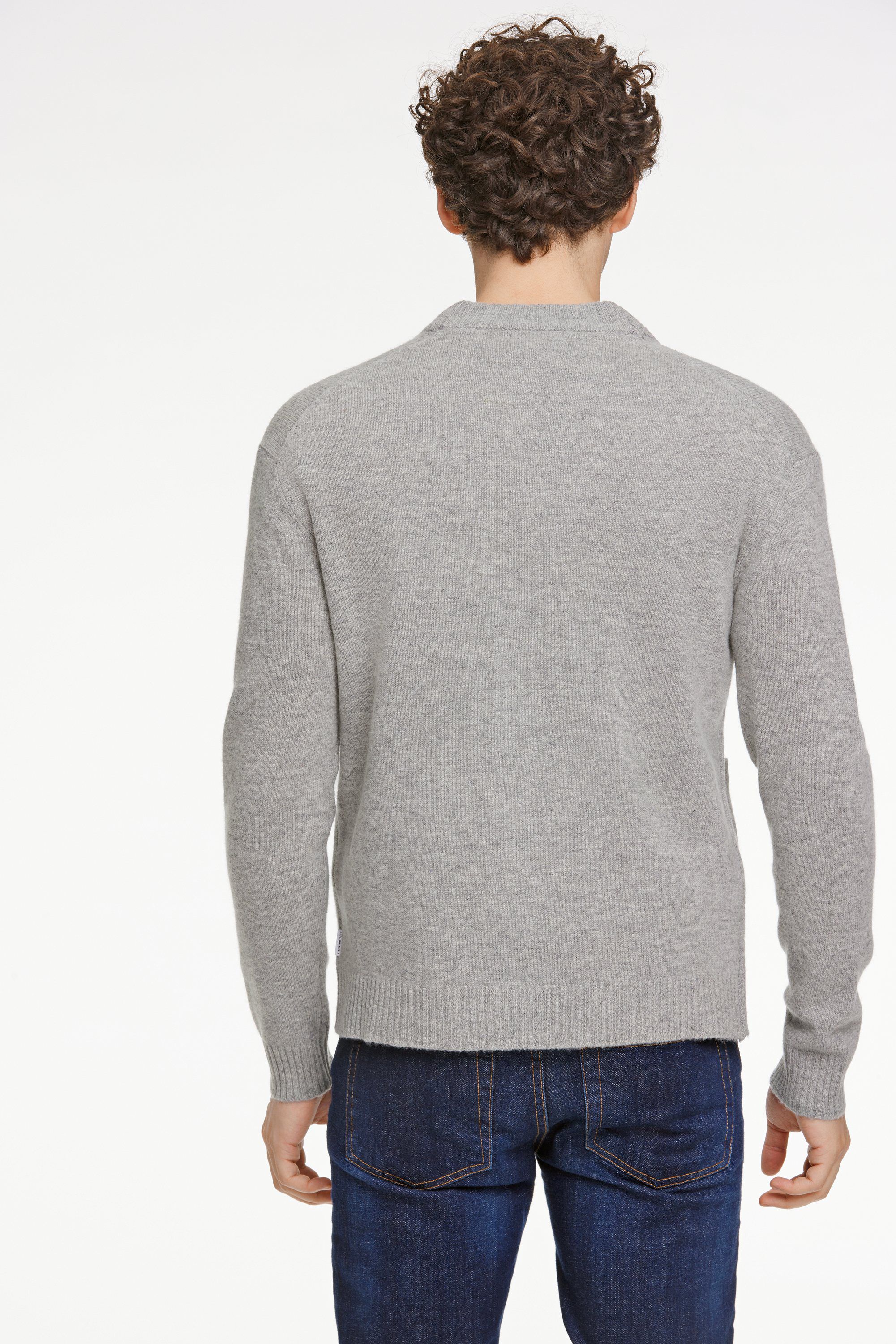 Lambswool button cardigan