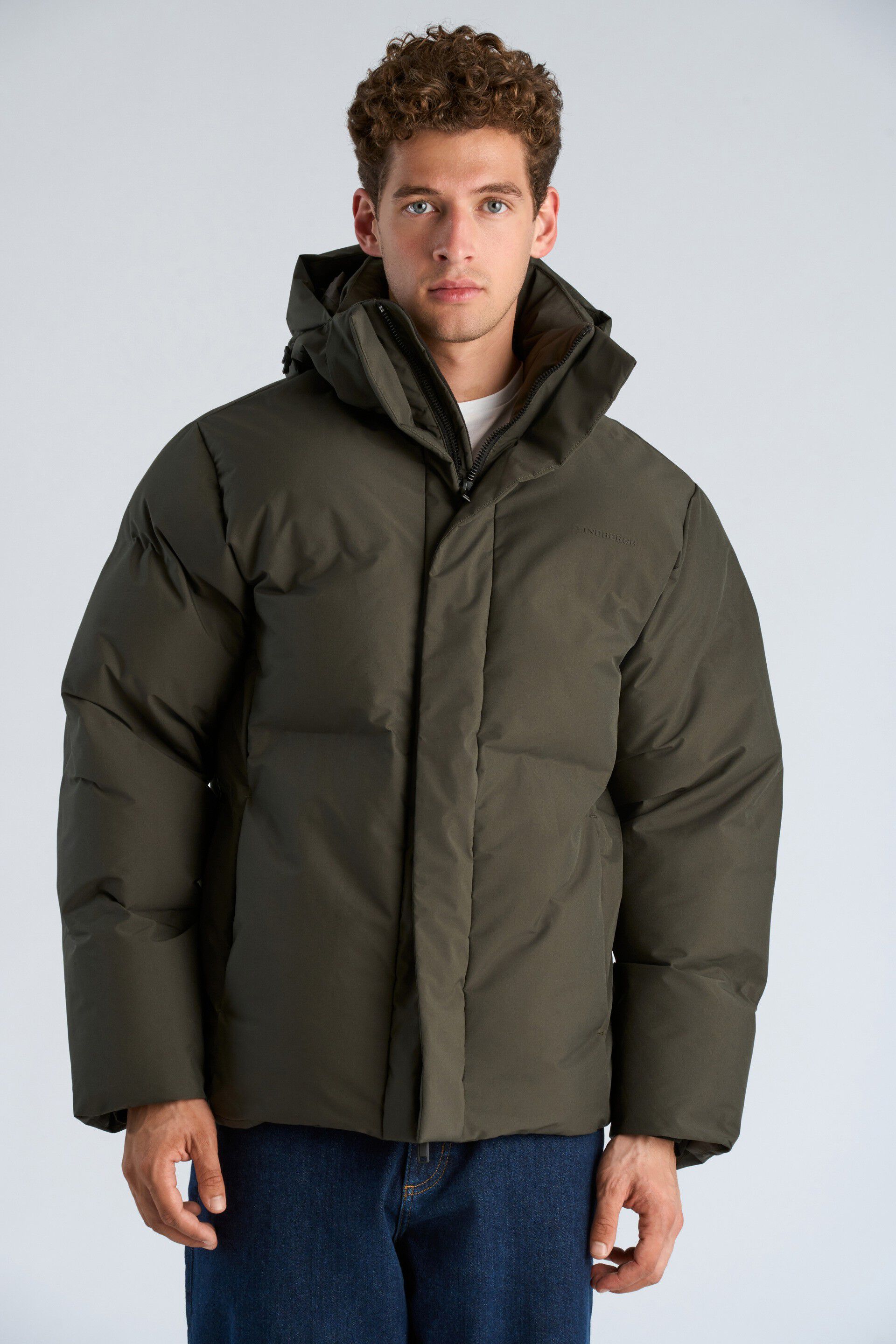 Recycled padded jacket