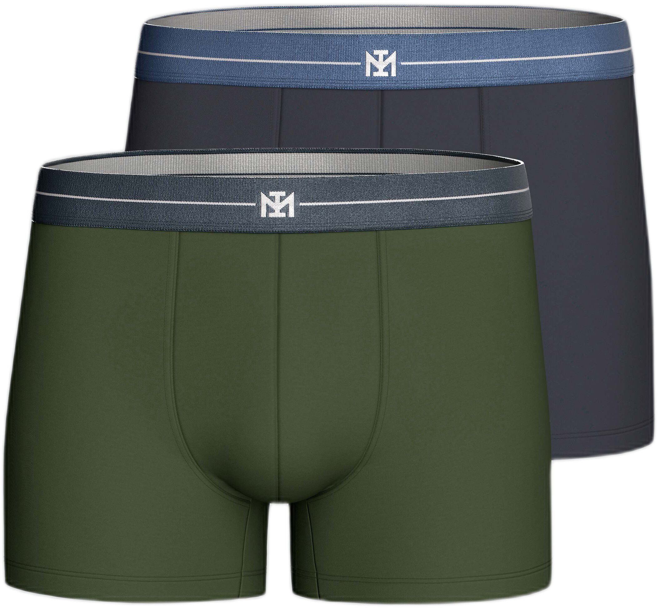 Pack of 2 men's boxers in Cotton