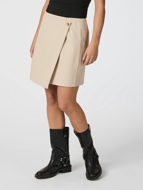 Petrani Pinstriped Skirt