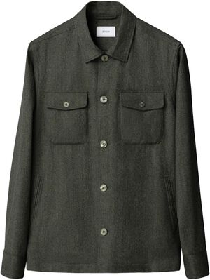 Active Wool Four Pocket Overshirt
