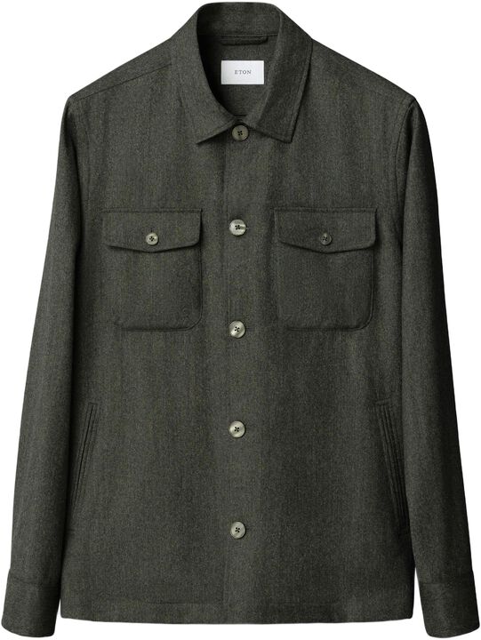 Active Wool Four Pocket Overshirt