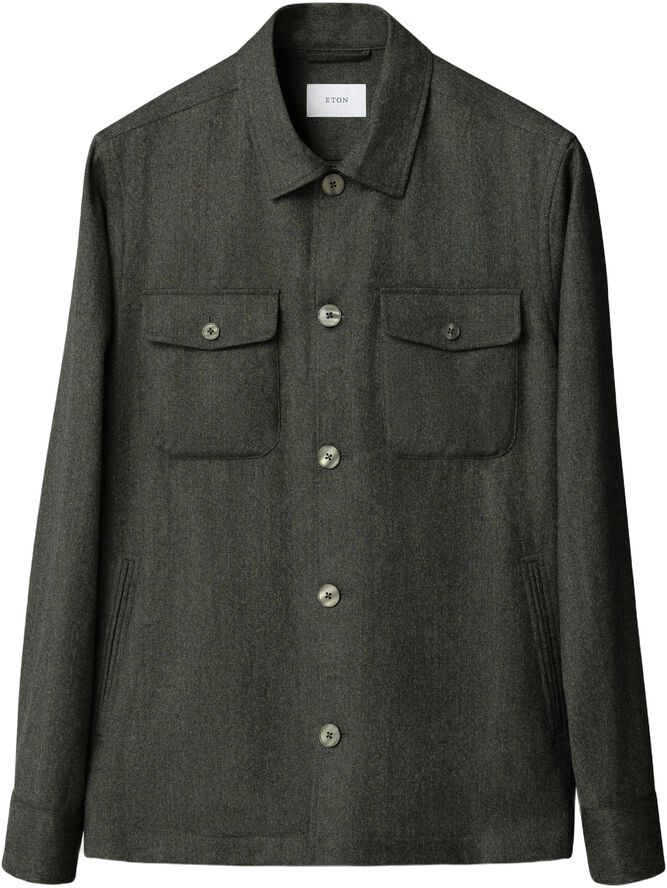 Active Wool Four Pocket Overshirt