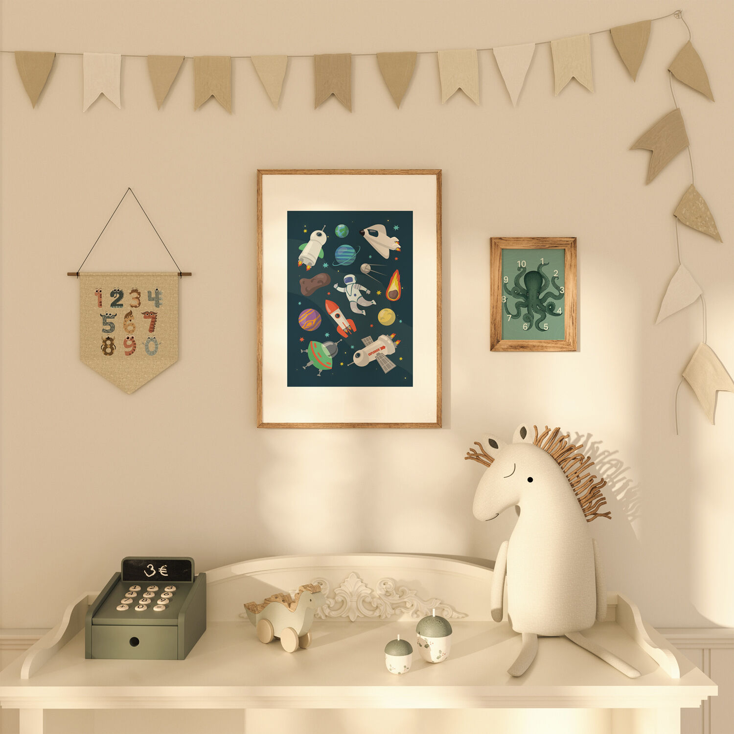 Citatplakat - Rummet &ndash; B&oslash;rneplakat