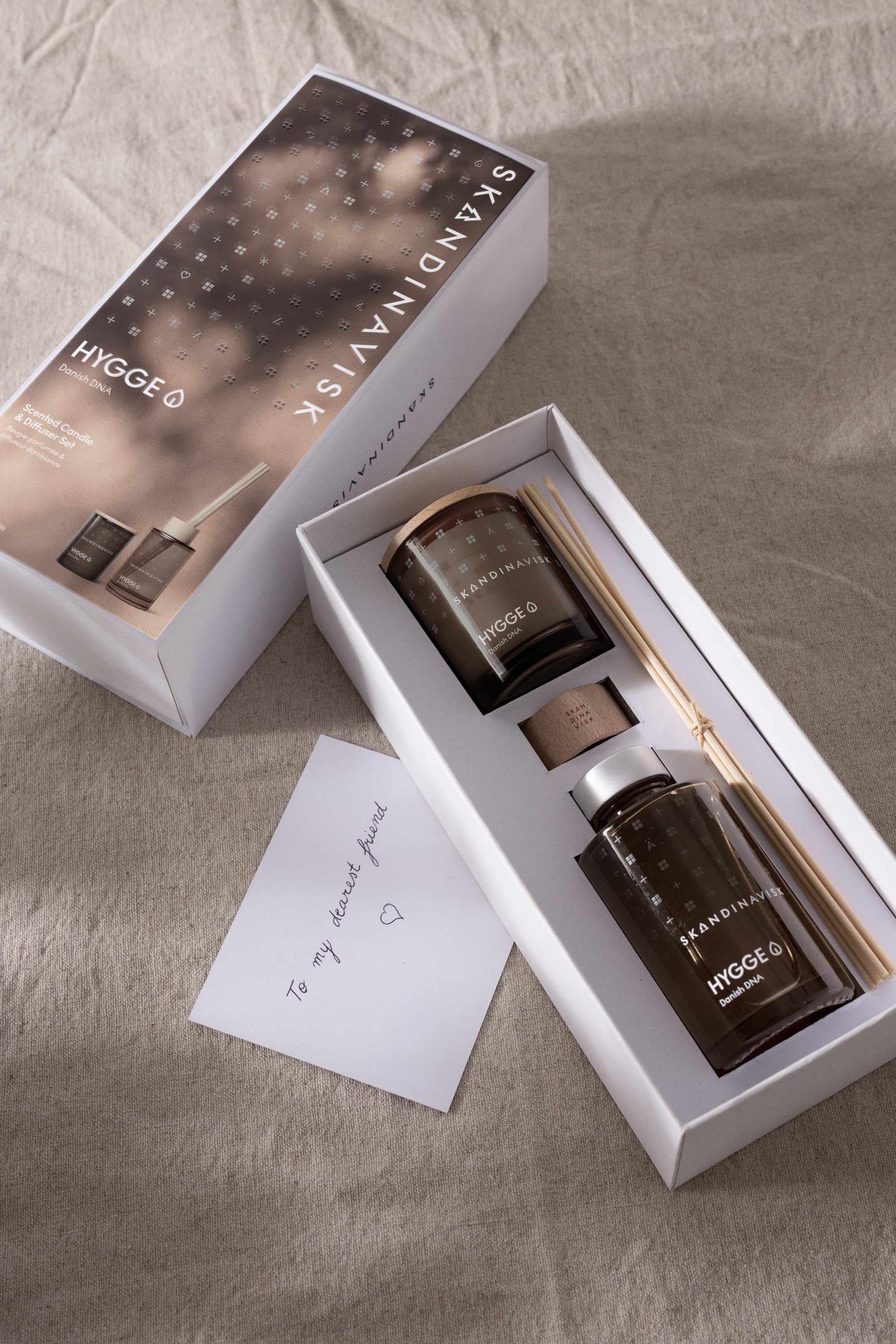 HYGGE Scented Candle & Diffuser Set