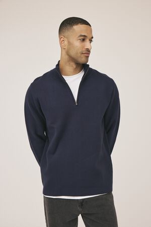 Elo half zip knit - EcoVero