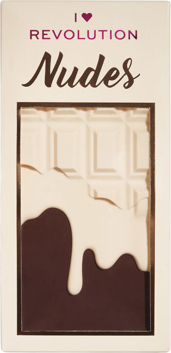I Heart Revolution Nudes Chocolate Palette