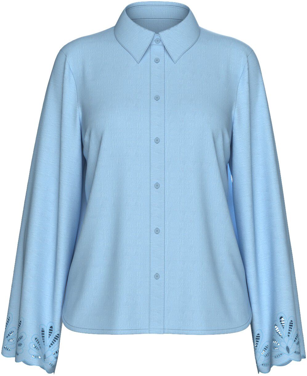 SLFDAHLIA LS BRODERI SHIRT NOOS