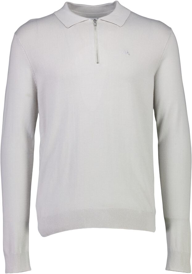 Ecovero L/S zip polo