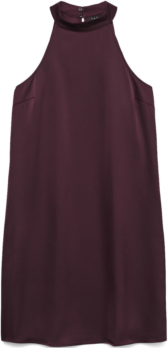 VMELENA HALTER NECK SHORT DRESS WVN