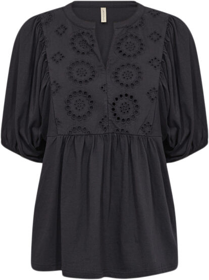 SC-LORAINE 7 Bluse Sort