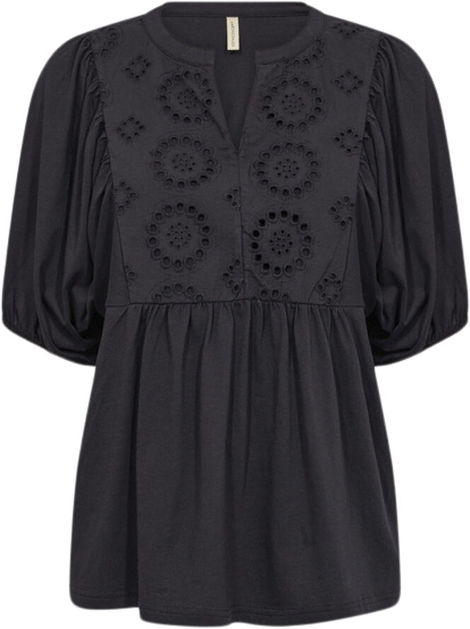 SC-LORAINE 7 Bluse Sort