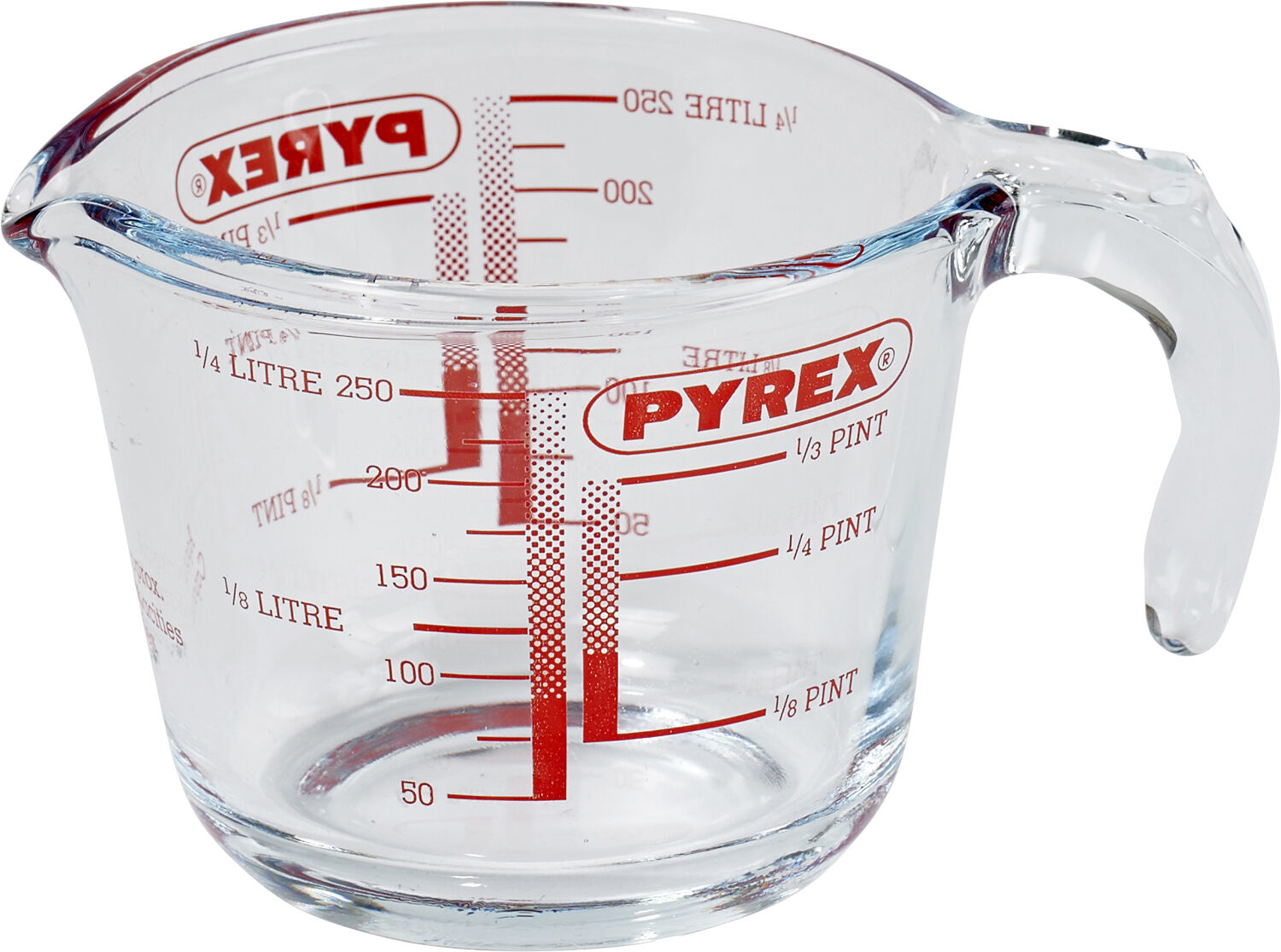 M&aring;lekanne Classic 0,25 liter Glass