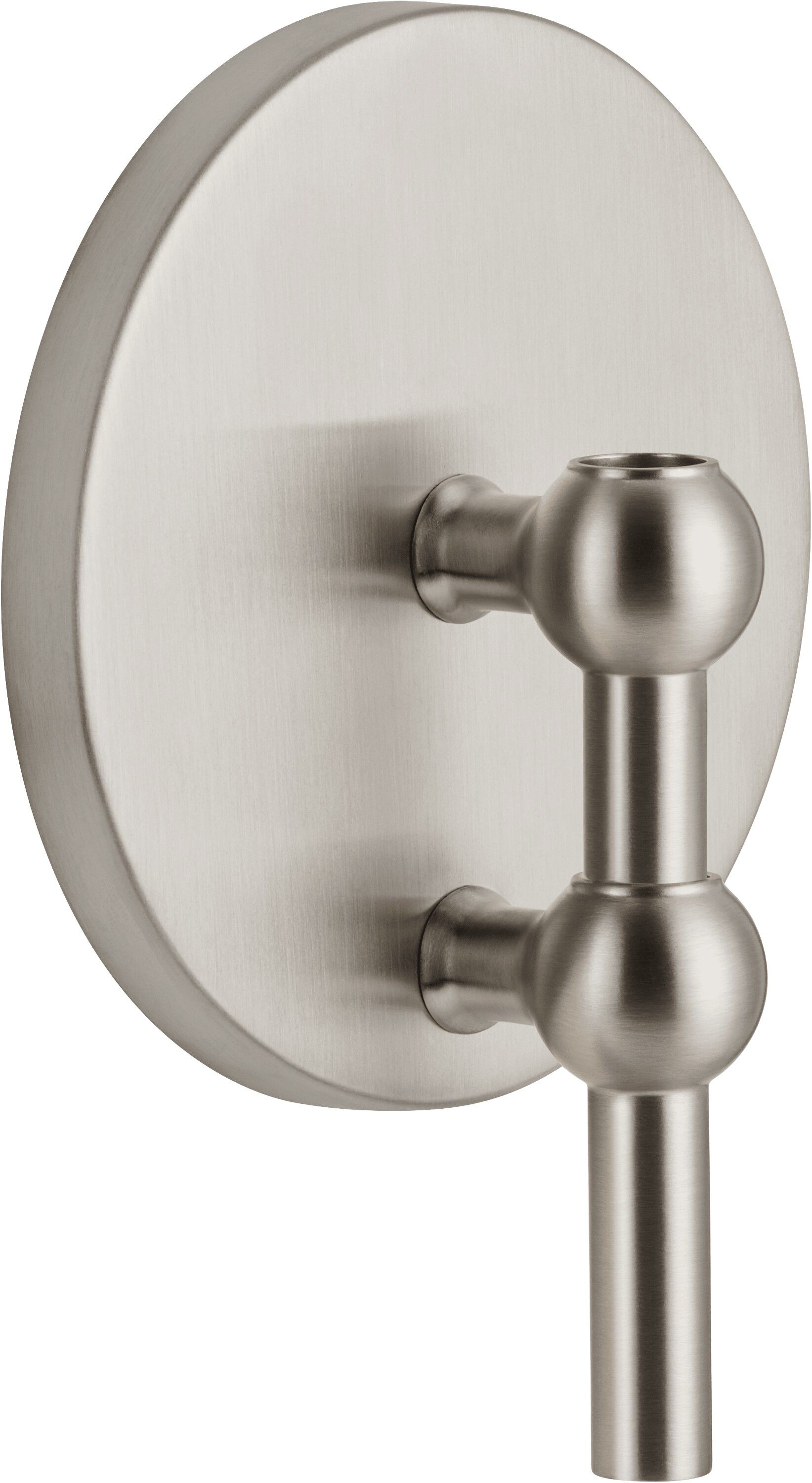 STOFF Nagel wall hanger - brushed chrome