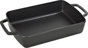 Rektangulært Fad 30 cm støbejern