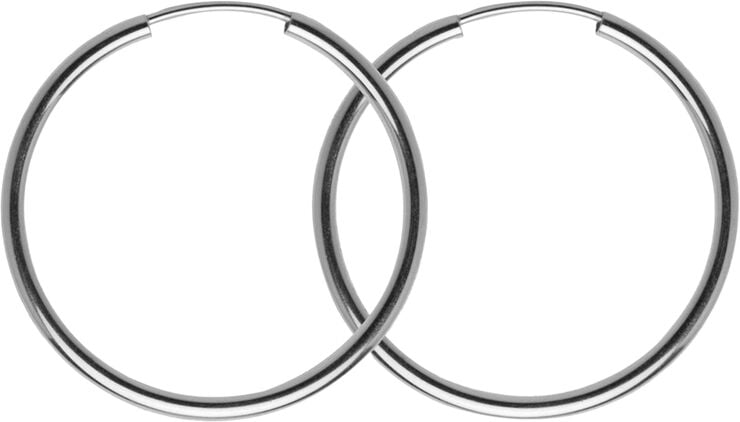 Classic Ane øreringe. Diameter: 30 mm.