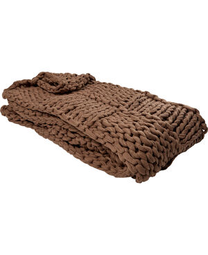 KNIT/BRUN, PLAID