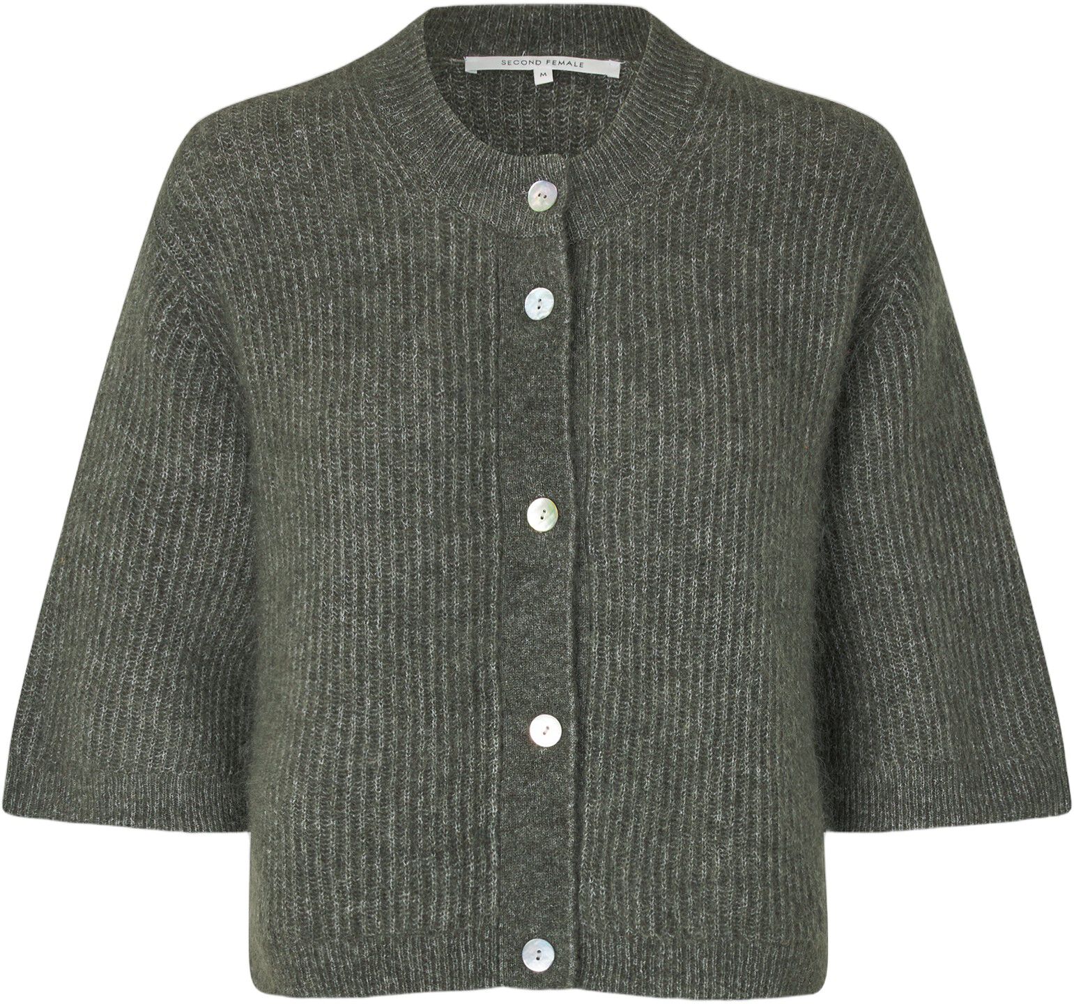 Andrea Knit Rib Cardigan