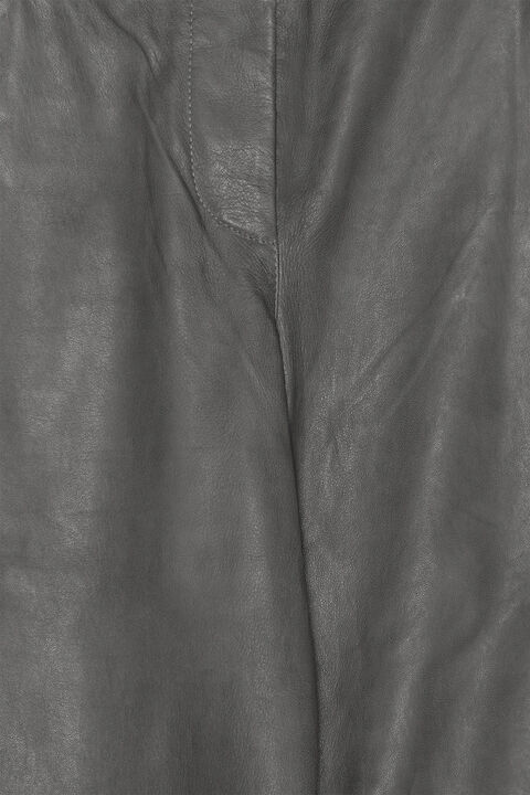 Cocoon Leather Pants