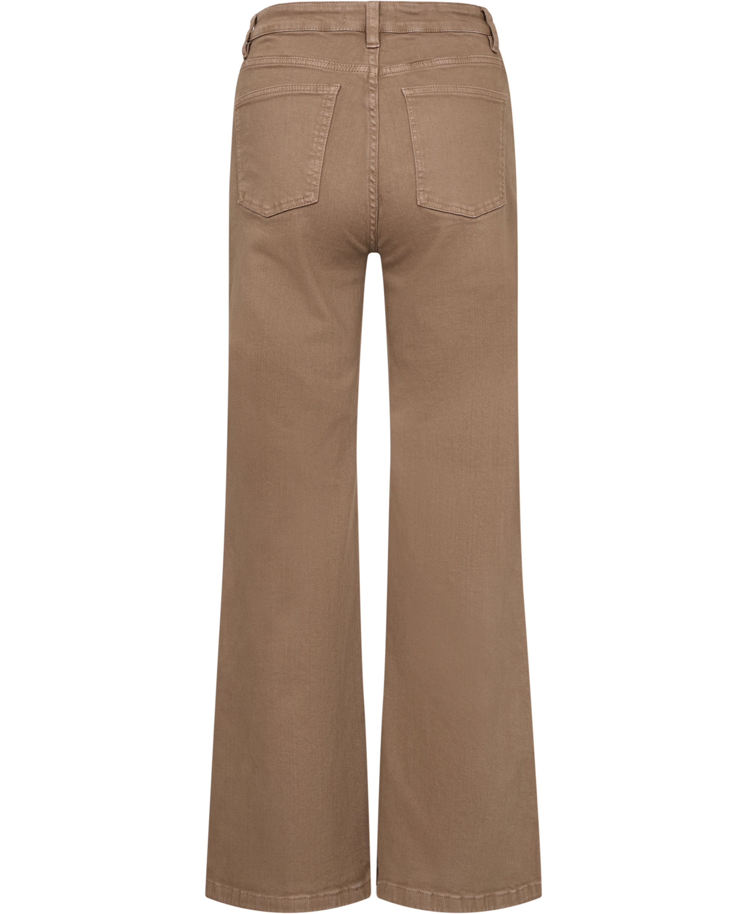 Lova M127 H&oslash;jtaljet jeans med brede ben - &Oslash;kologisk bomuld GOTS