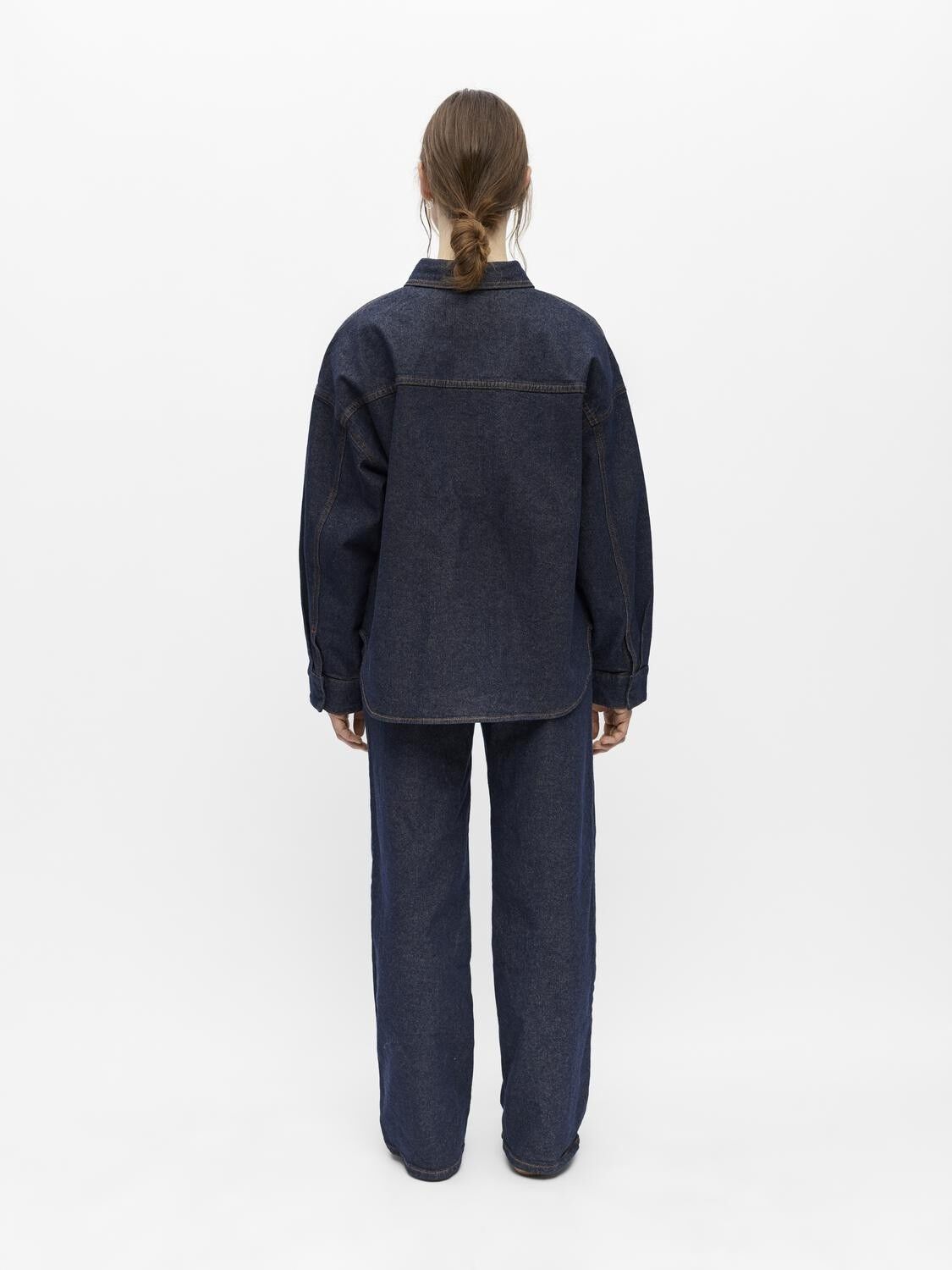 Objsole Mae L/S Lo Denim Shirt Noos
