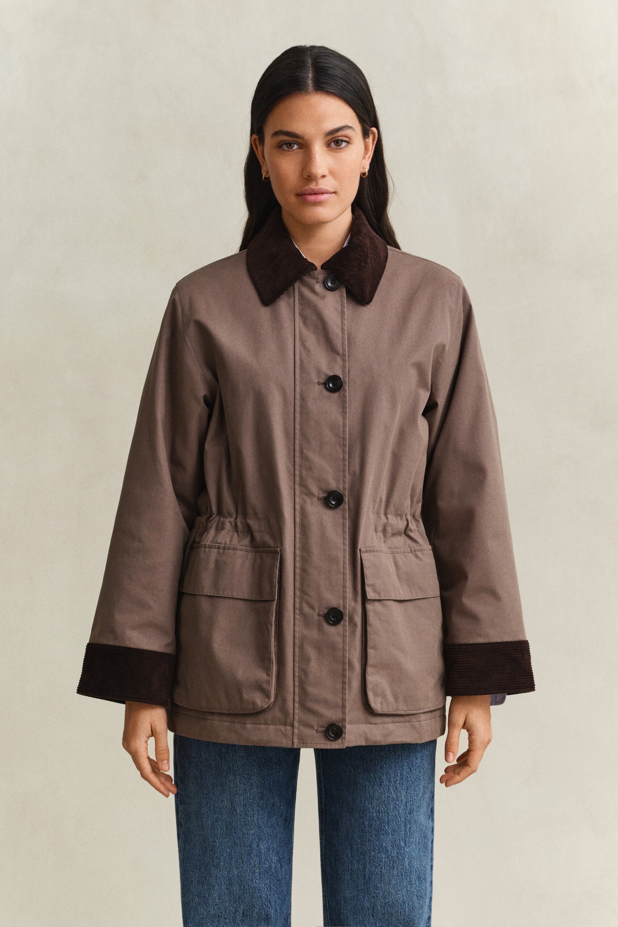 WAXED BARN JACKET