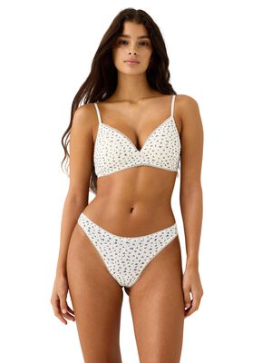 Bra Petite cotton pointelle