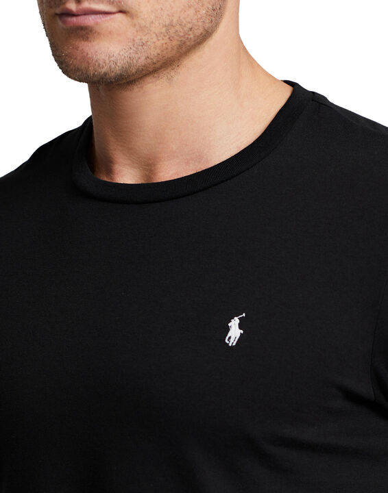 Cotton Jersey Crewneck Sleep Tee