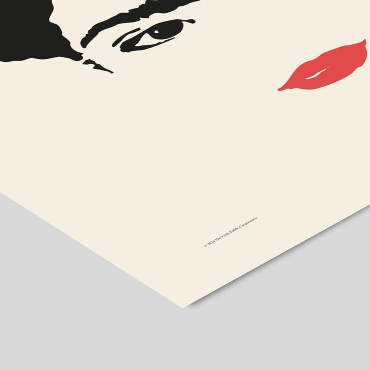 Frida Kahlo - Red lips