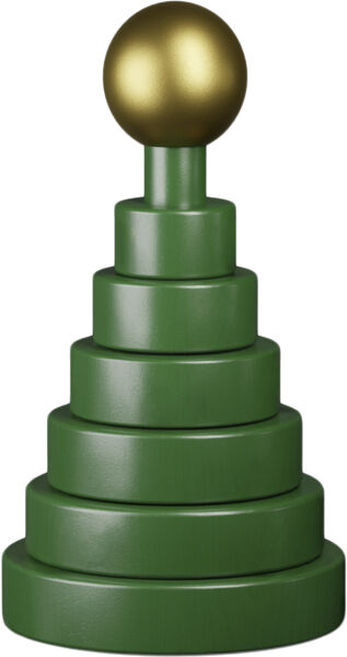 Juletr&aelig; H13. 5 gr&oslash;n