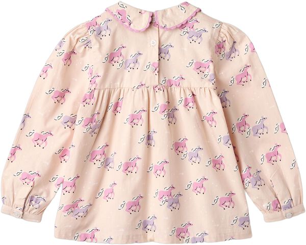 UNICORN BLOUSE W. COLLAR
